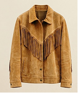 Fringe Suede Jacket